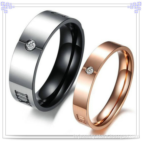 Lovers Fashion Jewelry Stainless Steel Finger Ring (HR3606)